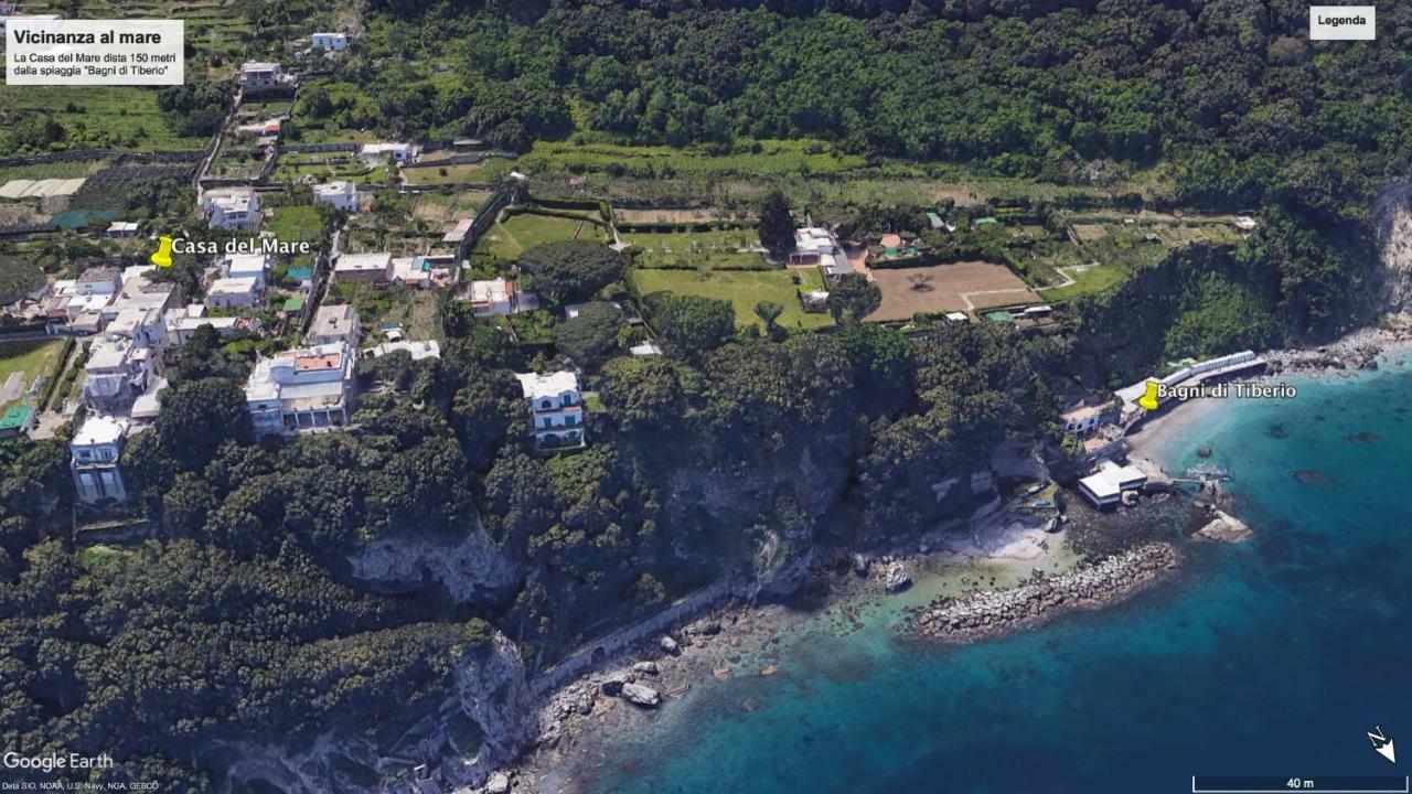 卡普里Casa Del Mare别墅 外观 照片