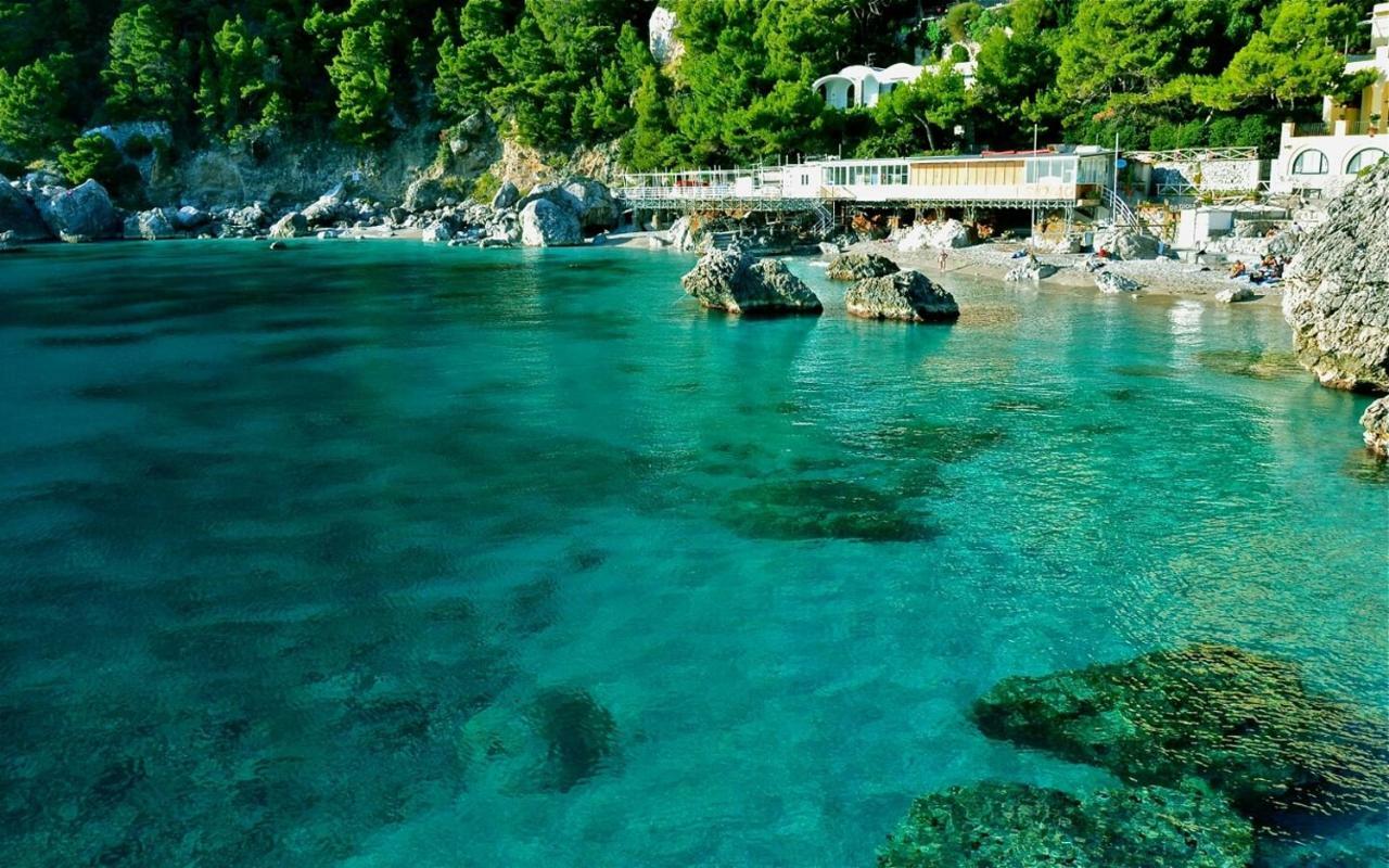 卡普里Casa Del Mare别墅 外观 照片